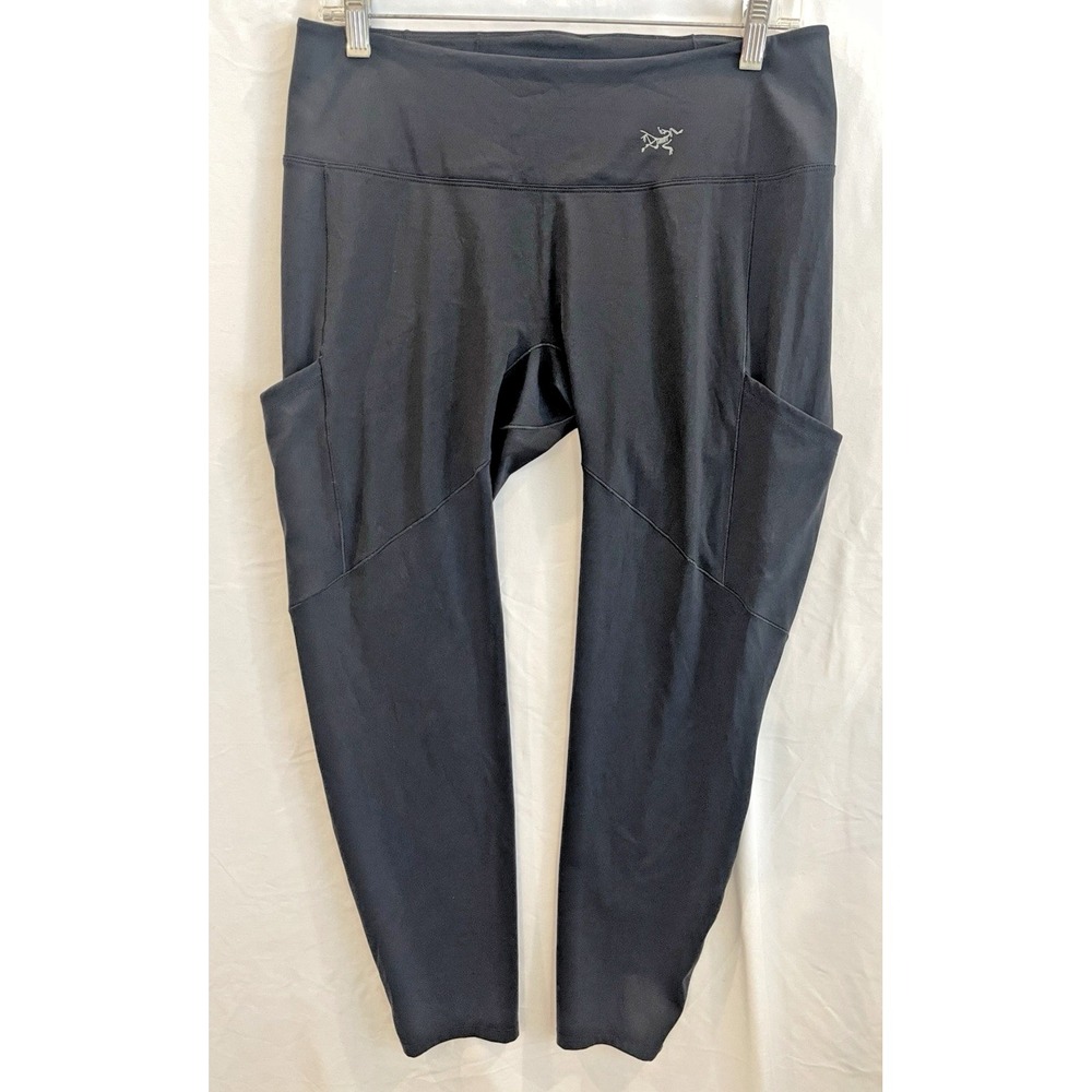 Arc'teryx Oriel Leggings Womens BLACK Large Workout Activewear - Picture 5 of 9